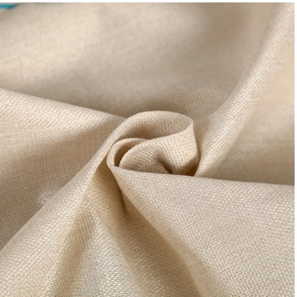 NEW SPRING/EASTER FLOWERS & WATERING CAN HELLO SPRING LINEN PILLOW COVER 17.7" - Picture 3 of 5